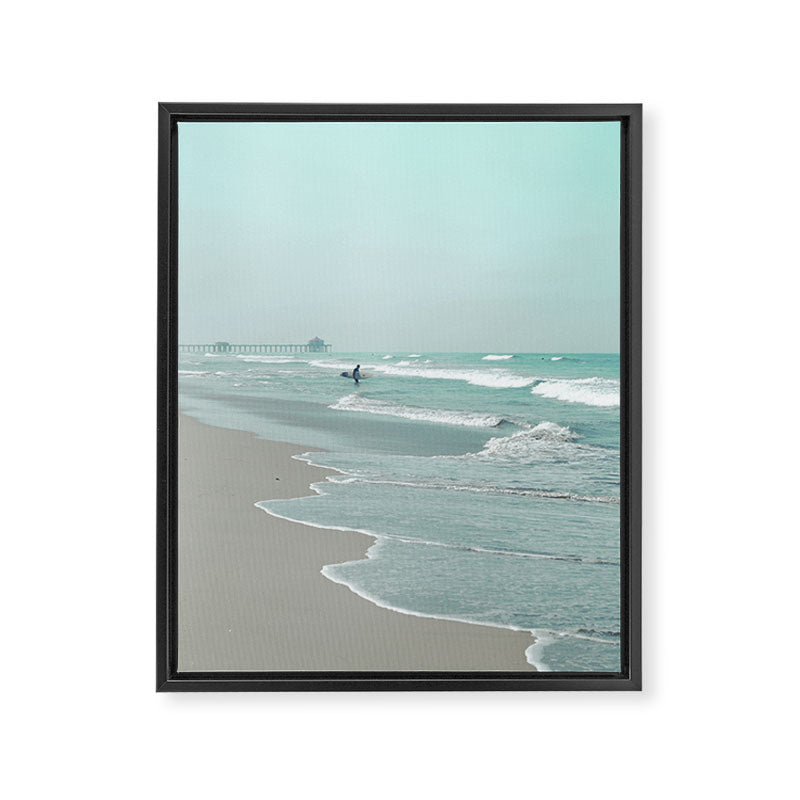Surf City Framed Canvas Print Gallery Image 6