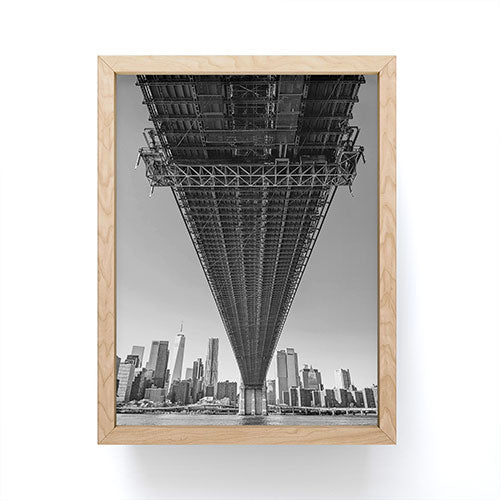 Below the Brooklyn Bridge Mini Art Print Gallery Image 1