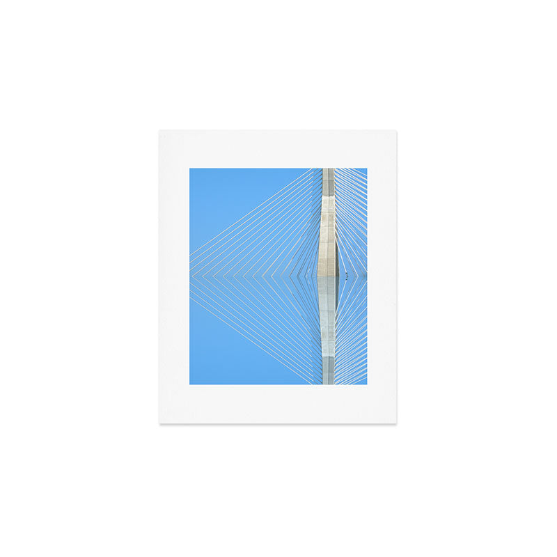 Boston (reflected) Art Print Gallery Image 1