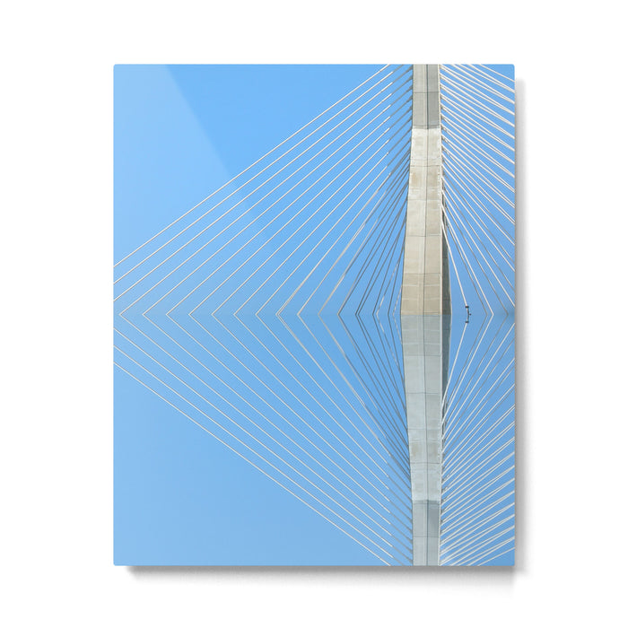 Boston (reflected) Metal Print Gallery Image 1