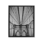 Brooklyn Bridge Framed Canvas Print Gallery Image 6