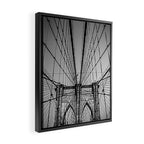 Brooklyn Bridge Framed Canvas Print Gallery Image 2