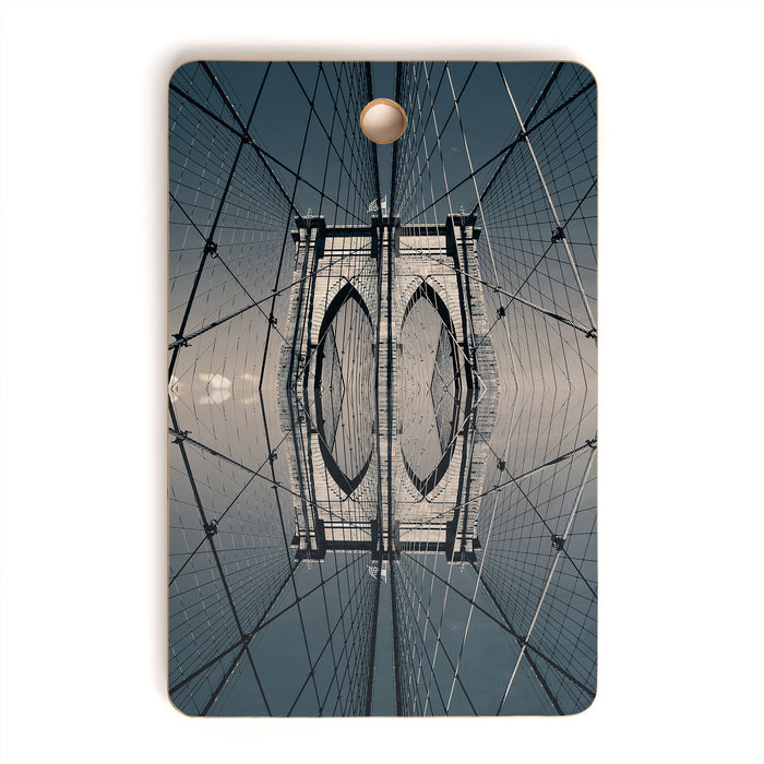 Brooklyn Bridge Reflected II Cutting Board Gallery Image 1