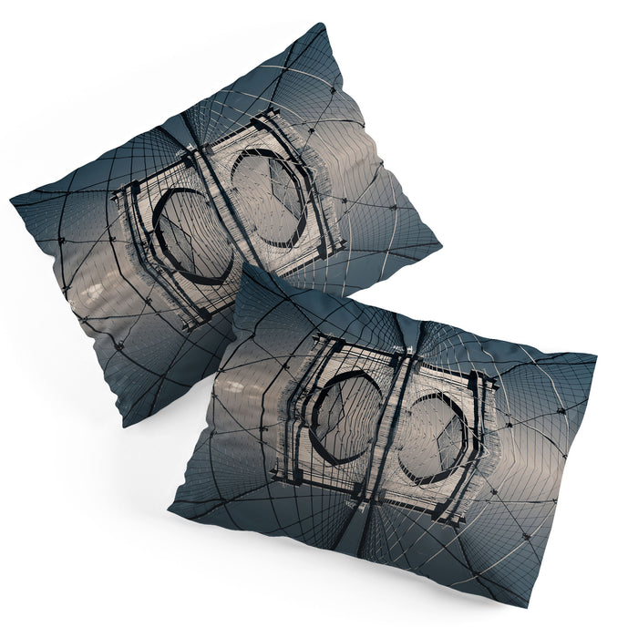 Brooklyn Bridge Reflected II Pillow Sham Gallery Image 1