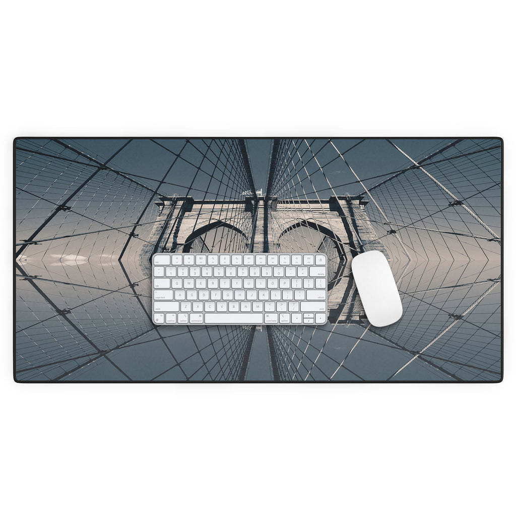 Brooklyn Bridge Reflected II Desk Mat Gallery Image 1