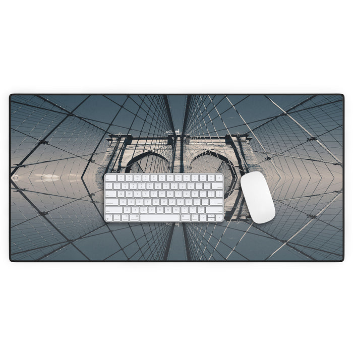 Brooklyn Bridge Reflected II Desk Mat Gallery Image 1