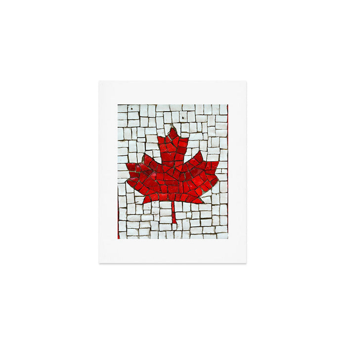 Canada mosaic Art Print Gallery Image 1