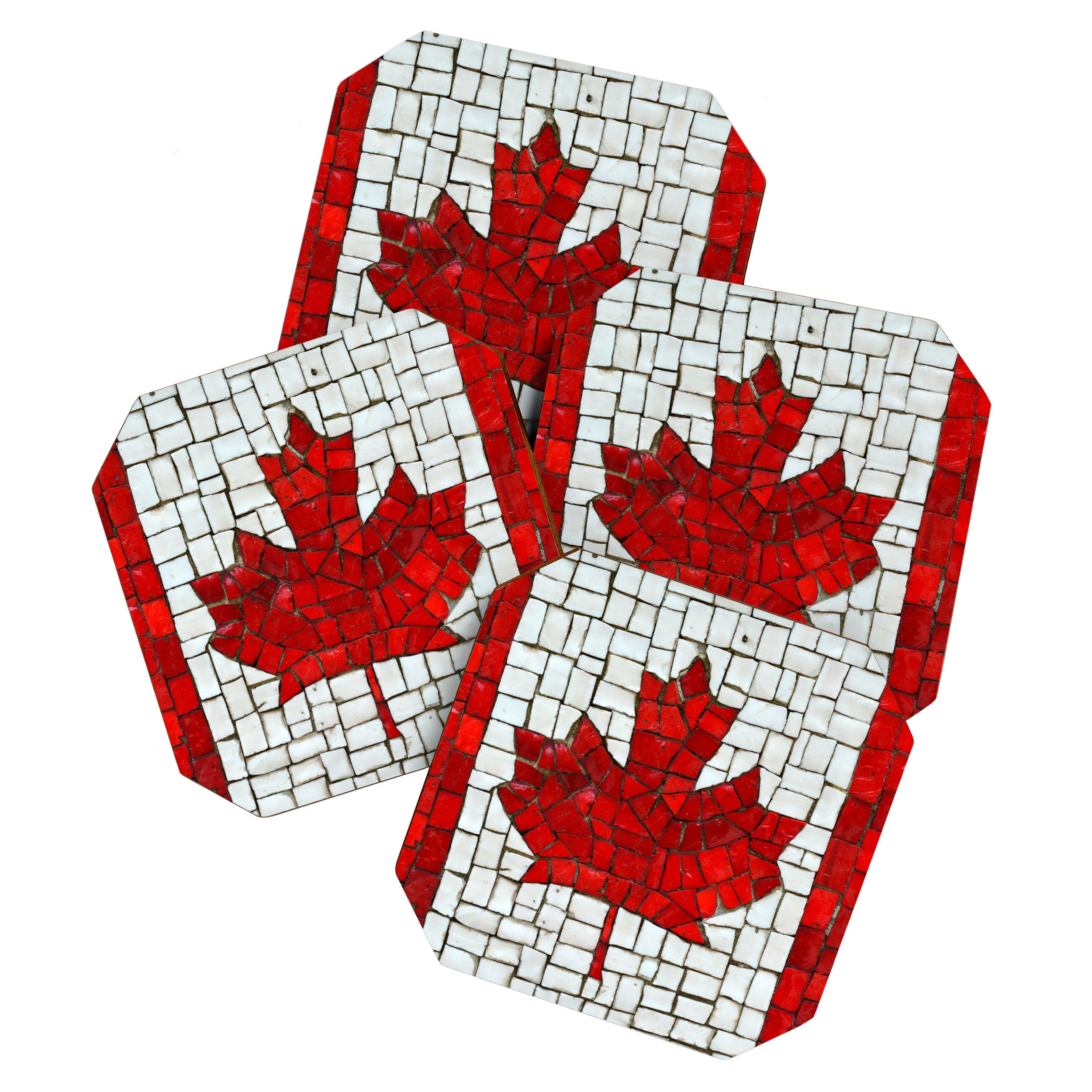 Canada mosaic Coaster Gallery Image 1