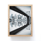 East River Reflected Mini Art Print Gallery Image 1