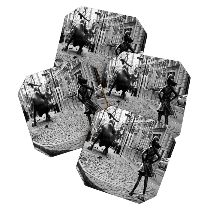 Fearless Girl and the Charging Bull Coaster Gallery Image 1