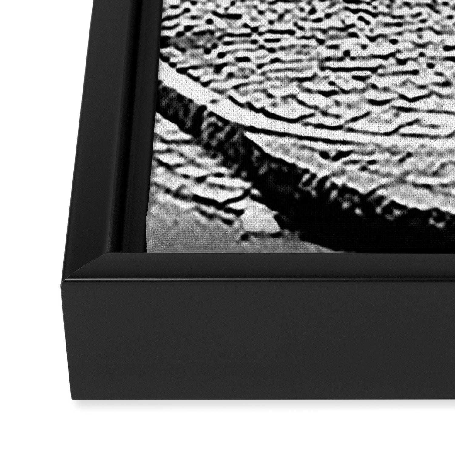 Fearless Girl and the Charging Bull Framed Canvas Print Gallery Image 3