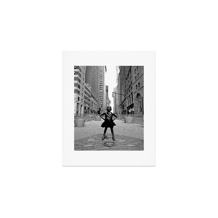 Fearless Girl Art Print Gallery Image 1