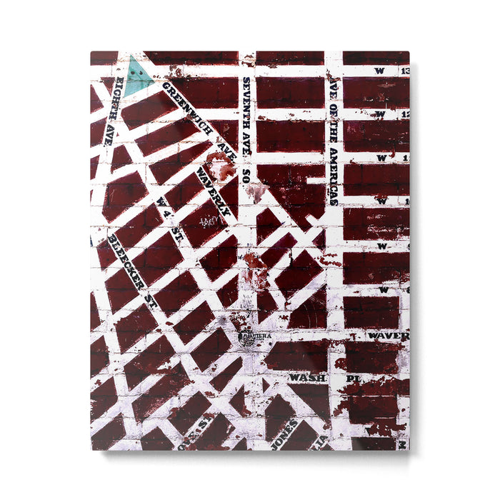 Greenwich Village Metal Print Gallery Image 1