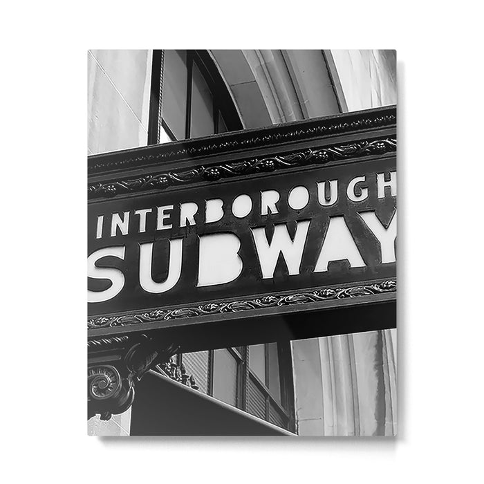 Interborough Subway Metal Print Gallery Image 1