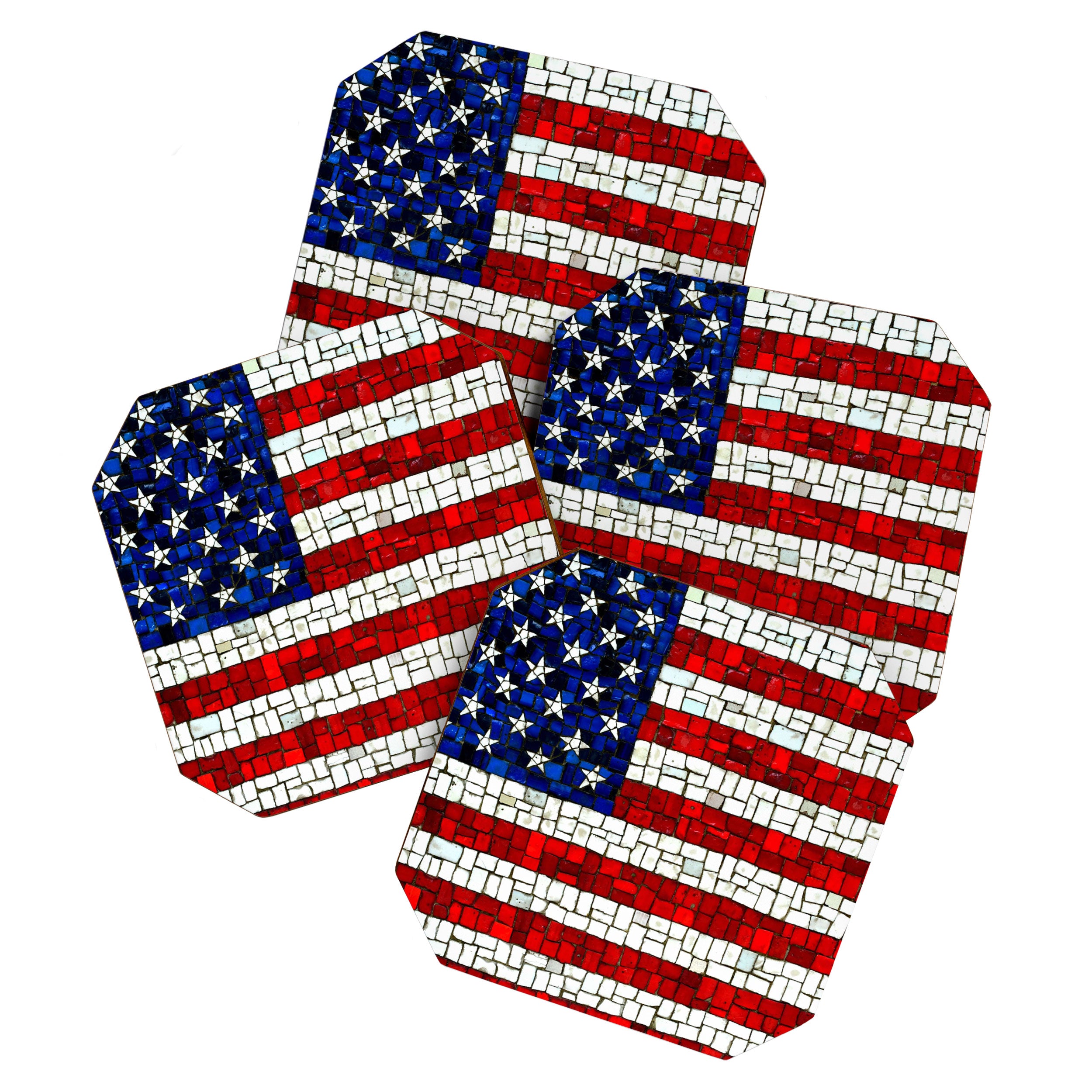United States of America mosaic Coaster Gallery Image 1
