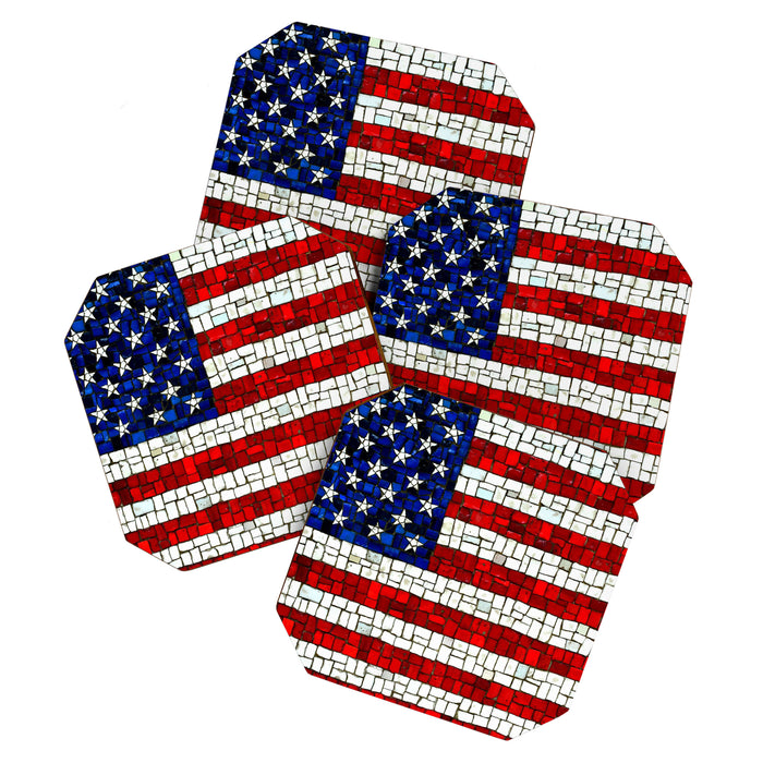 United States of America mosaic Coaster Gallery Image 1