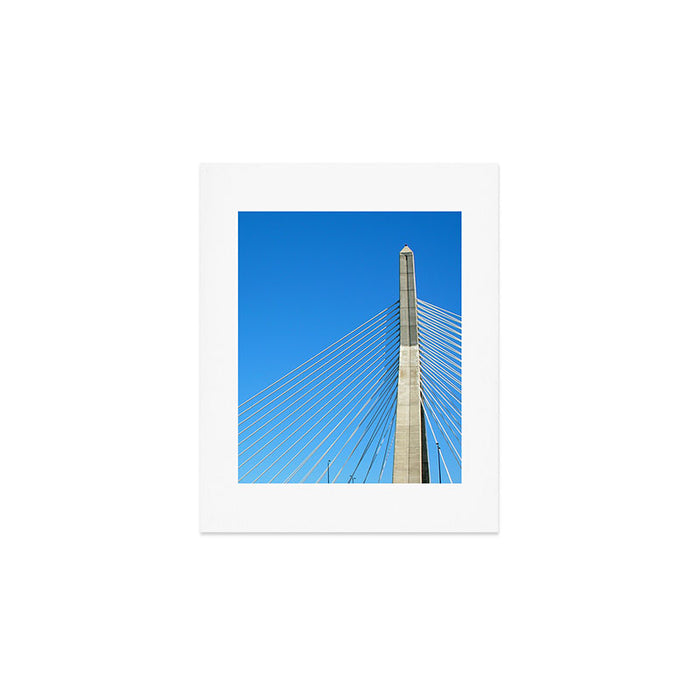 Zakim Bridge, Boston Art Print Gallery Image 1