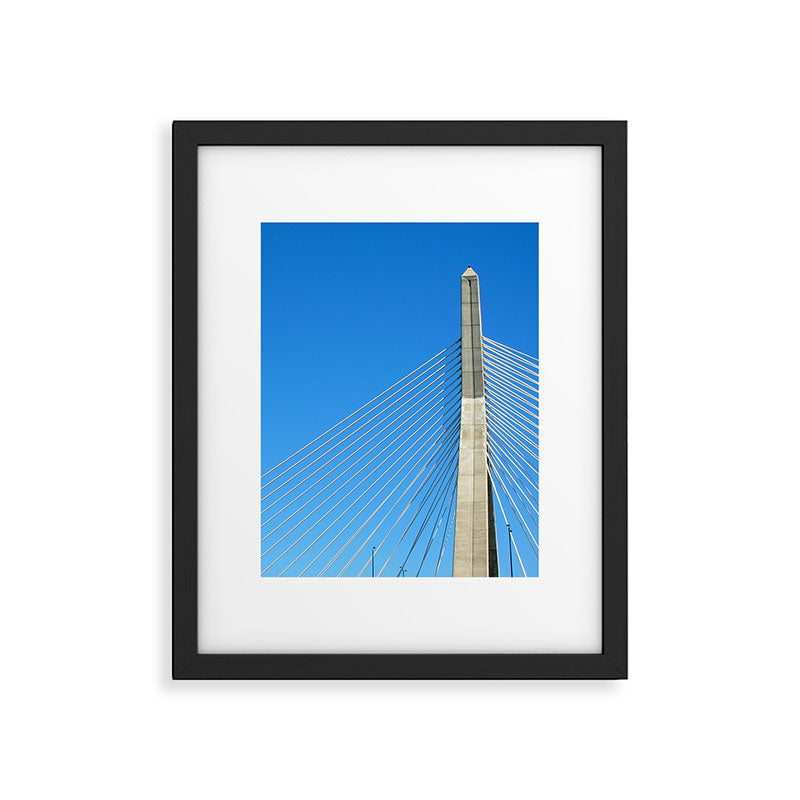 Zakim Bridge, Boston Framed Art Print Gallery Image 5