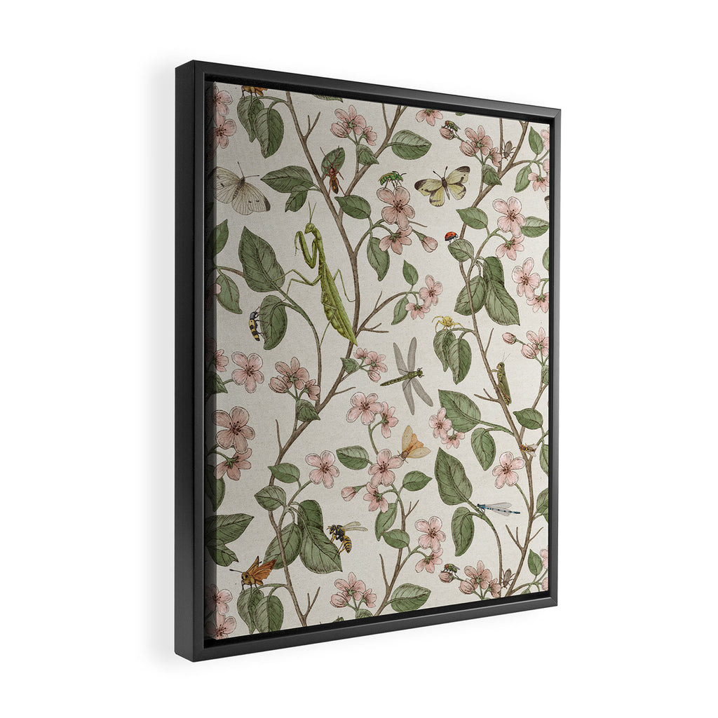 Insects of the Pacific Northwest Framed Canvas Print Gallery Image 2