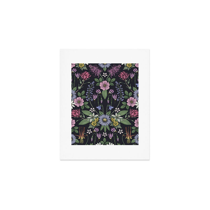 Mount Rainier Wildflowers Art Print Gallery Image 1