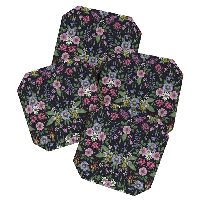Mount Rainier Wildflowers Coaster Gallery Image 1