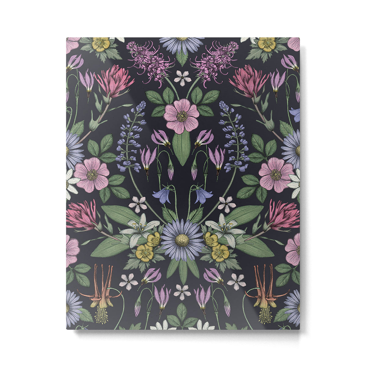 Mount Rainier Wildflowers Metal Print Gallery Image 6