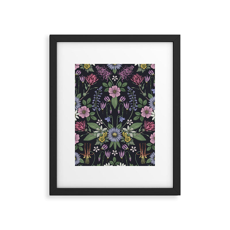 Mount Rainier Wildflowers Framed Art Print Gallery Image 6