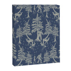 Navy Blue Bigfoot & Friends Canvas Print Gallery Image 8