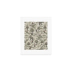 Not-So-Traditional English Fox Hunt with Dinosaurs Art Print Gallery Image 1