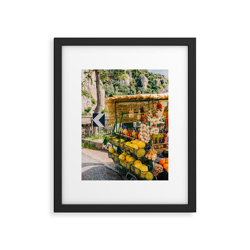 Amalfi Coast Drive XV Framed Art Print Gallery Image 4