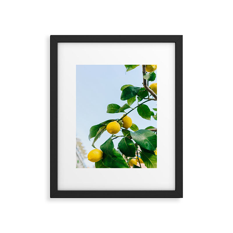 Amalfi Coast Lemons III Framed Art Print Gallery Image 5