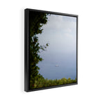 Amalfi Coast Ocean View VI on Film Framed Canvas Print Gallery Image 2