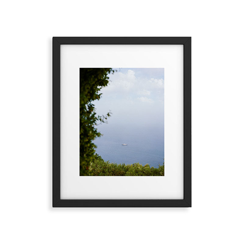 Amalfi Coast Ocean View VI on Film Framed Art Print Gallery Image 5
