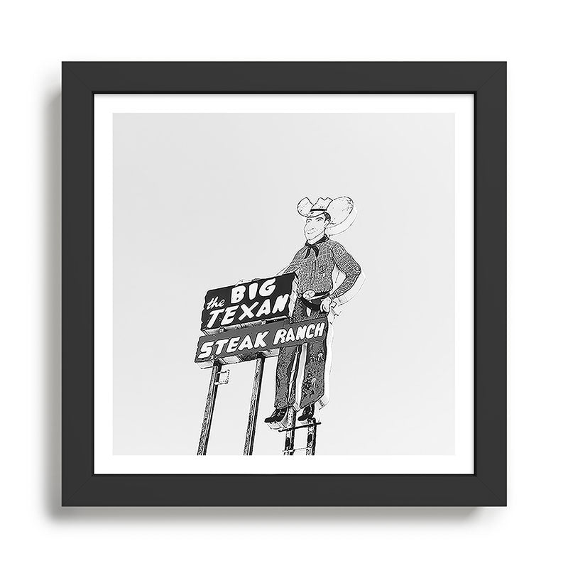 Big Texan II Framed Art Print Gallery Image 1