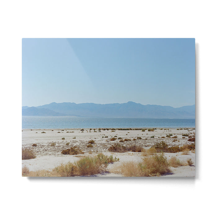 Bombay Beach Spring on Film Metal Print Gallery Image 1