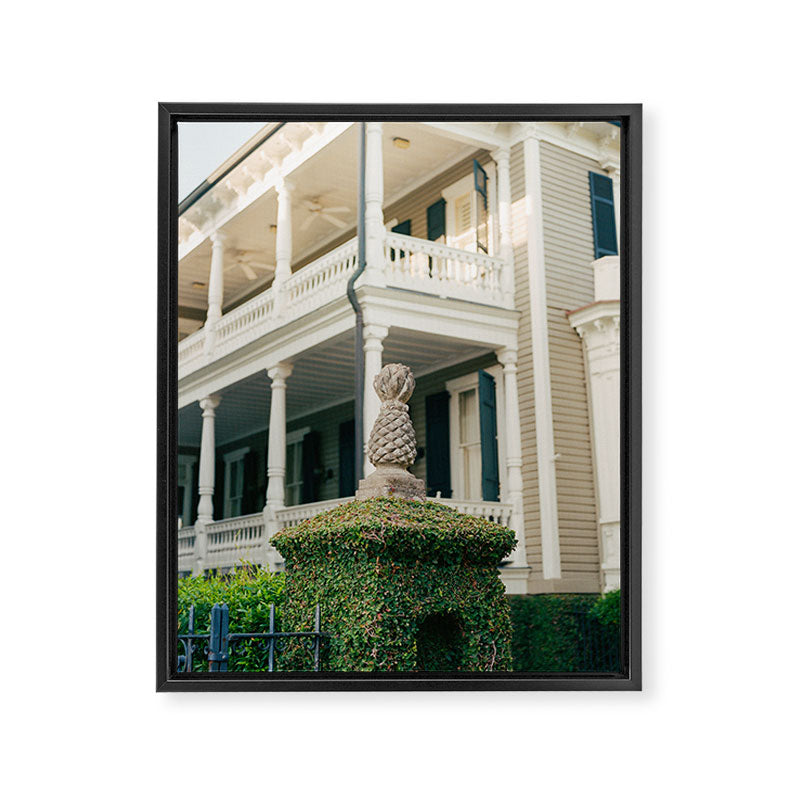 Charleston Architecture IV on Film Framed Canvas Print Gallery Image 6