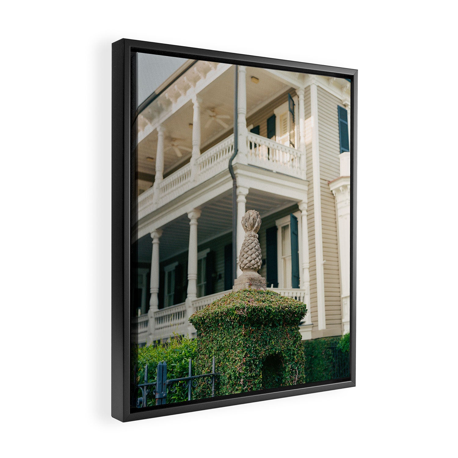 Charleston Architecture IV on Film Framed Canvas Print Gallery Image 2