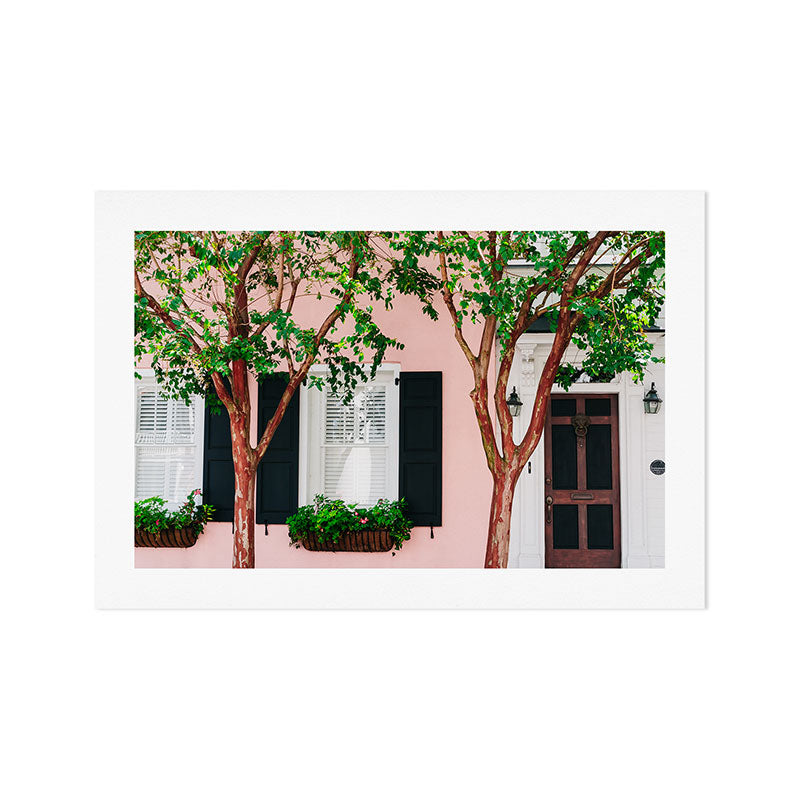 Charleston Pink XV Art Print Gallery Image 1