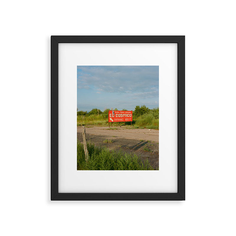 El Cosmico Marfa VI on Film Framed Art Print Gallery Image 4