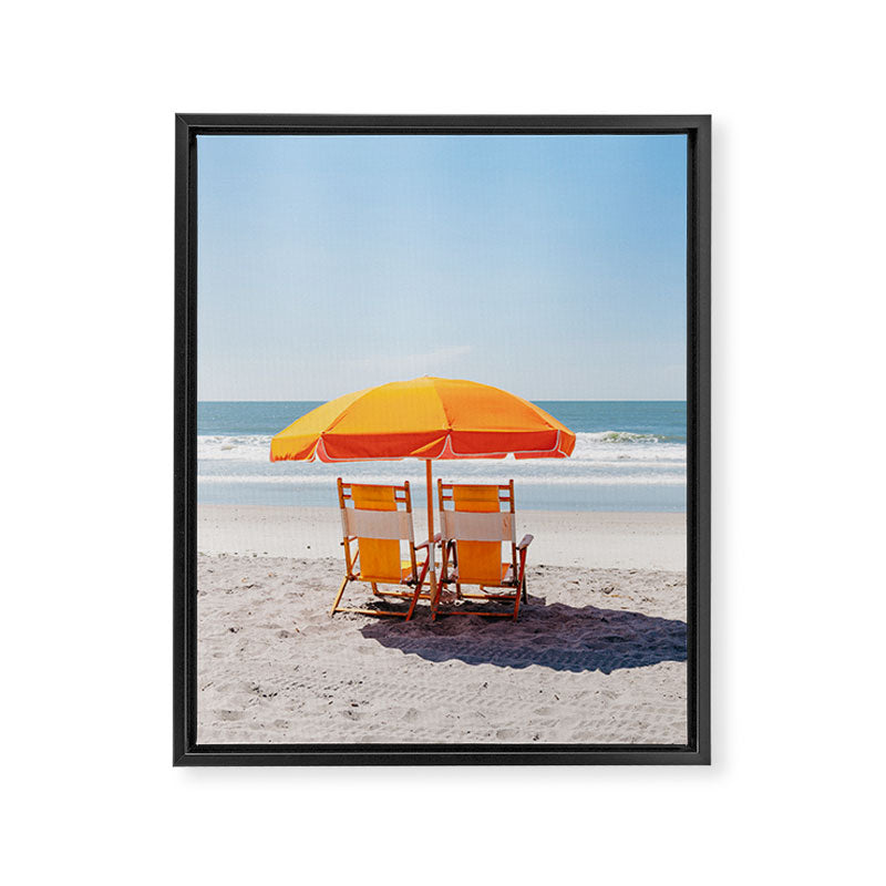 Folly Beach II Framed Canvas Print Gallery Image 6
