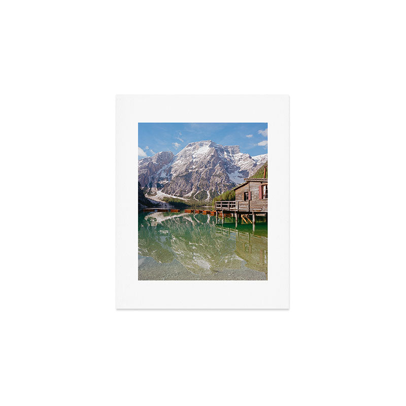 Lago di Braies Italy on Film Art Print Gallery Image 1