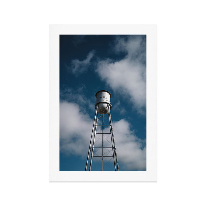 Marfa Water Tower Art Print Gallery Image 1