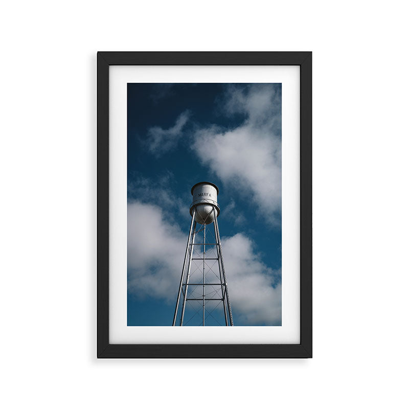 Marfa Water Tower Framed Art Print Gallery Image 2