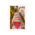 Micheltorena Stairs Art Print Gallery Image 1