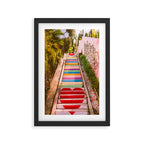 Micheltorena Stairs Framed Art Print Gallery Image 2