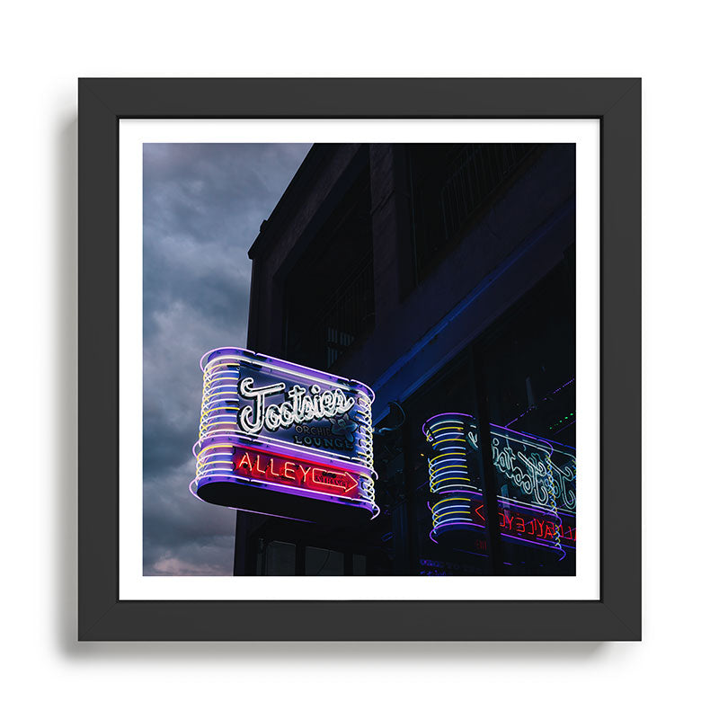 Nashville's Lower Broadway Framed Art Print Gallery Image 1