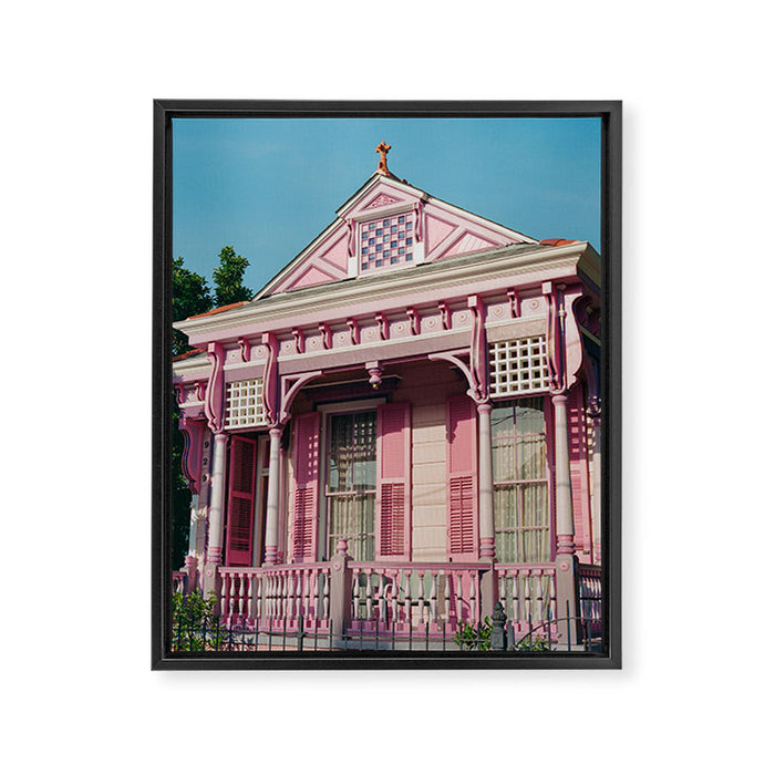 New Orleans Architecture II Framed Canvas Print Gallery Image 1