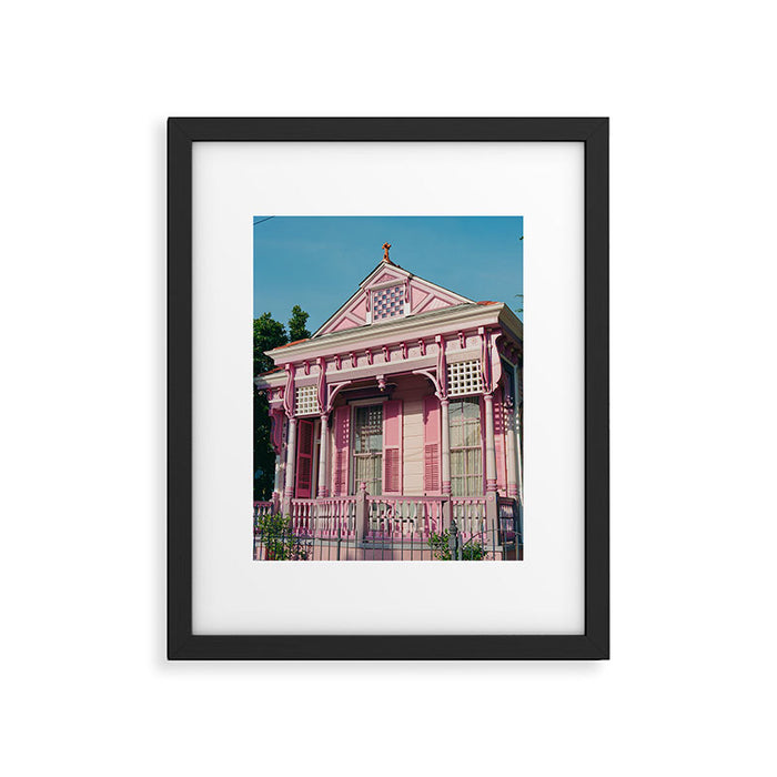 New Orleans Architecture II Framed Art Print Gallery Image 1