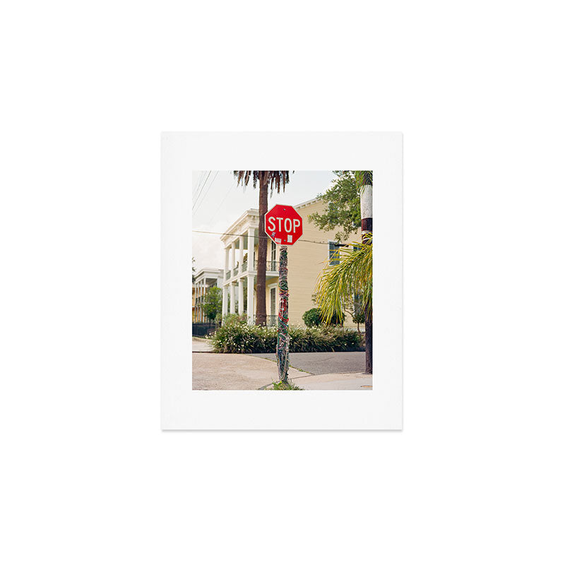 New Orleans Beads Art Print