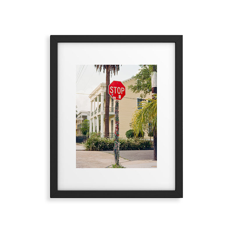 New Orleans Beads Framed Art Print Gallery Image 4